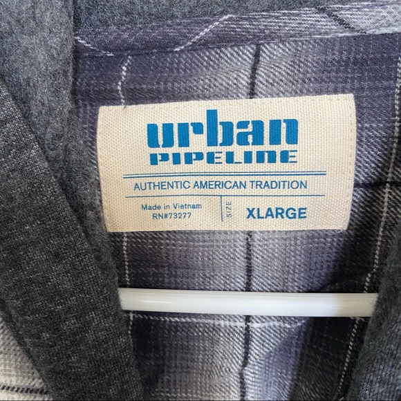 Hooded Flannel - Picture 2 of 2